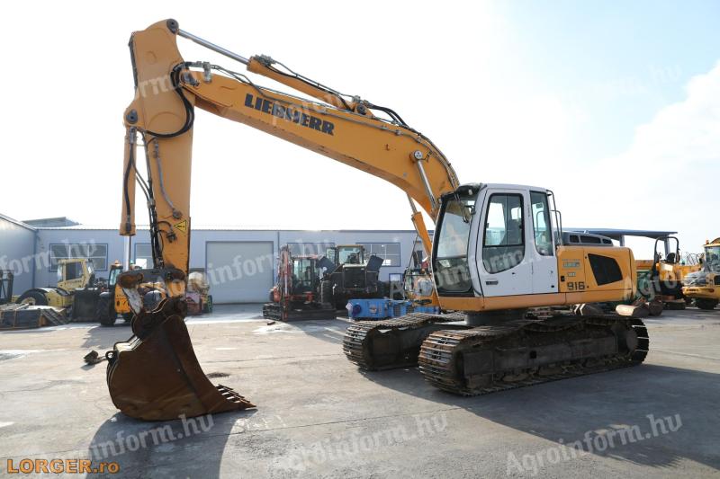 Liebherr R916 LC lánctalpas kotró eladó – 24 tonnás, 2008-as, jó állapotban