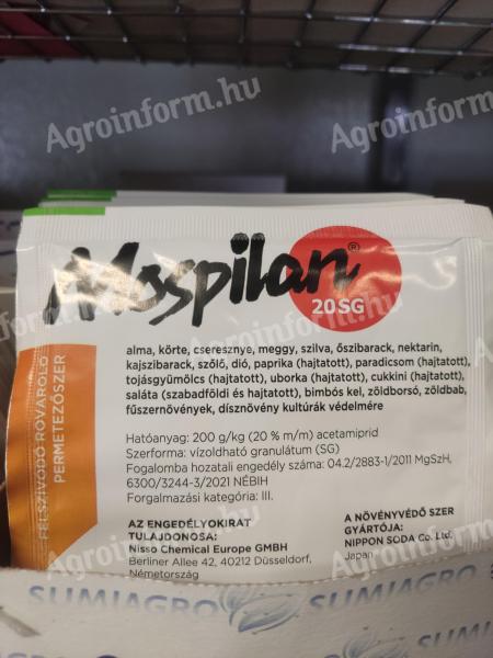 Mospilan 4G felszívódó rovarölő permetezőszer kiskertek számára