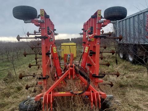 Alig használt Güttler supermaxx 50-5 bio szántóföldi kultivátor