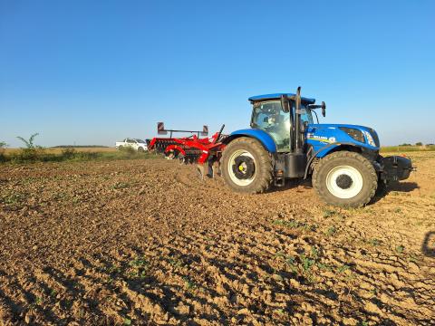 SMS Talon Kombi forgatás nélküli talajlazító, SMS Ontario 300 rövidtárcsa elmunkálóval