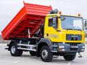 MAN TGM 18.280 - 4x4 billenőplatós - darugémes teherautó Euro 4