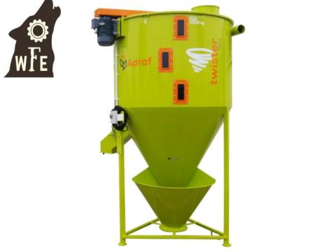 ADRAF M01/4 1.500 kg-os 3,0 kW-os ömlesztett takarmánykeverő twister piacbevezető áron ADRAF M01/4 1.500 kg-os 3,0 kW-os ömlesztett takarmánykeverő twister piacbevezető áron
