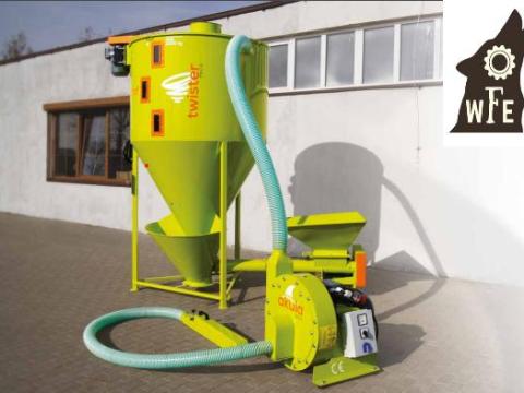 ADRAF M01/6 2.500 kg-os 4,0 kW-os ömlesztett takarmánykeverő twister piacbevezető áron ADRAF M01/6 2.500 kg-os 4,0 kW-os ömlesztett takarmánykeverő twister piacbevezető áron