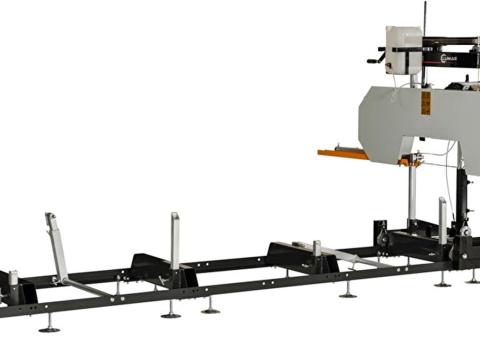 Lumag BSW-66GL vízszintes szalagfűrész szalaggatter rönkvágó fekvő szalgfűrész Lumag BSW-66GL vízszintes szalagfűrész szalaggatter rönkvágó fekvő szalgfűrész