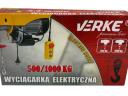 Elektromos csörlő 500 kg / 1000 kg * Verke V06053 * Premium Line * 1600 wattos motor,  6-12 m