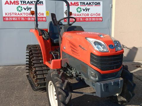 Kubota KT255 gumitalpas,  25 lóerős,  összkerekes,  szervokormányos,  japán kistraktor Kubota KT255 gumitalpas,  25 lóerős,  összkerekes,  szervokormányos,  japán kistraktor