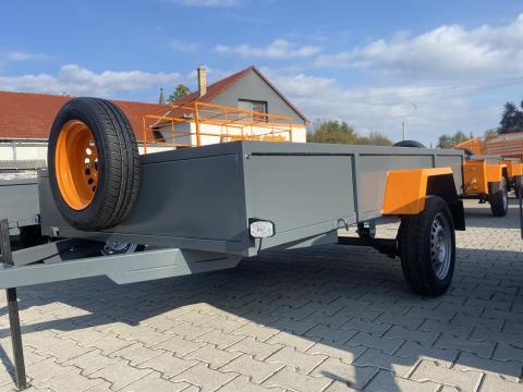 Eladó Új Orange utánfutó (130x220 cm) Készletről,  azonnal vihető Eladó Új Orange utánfutó (130x220 cm) Készletről,  azonnal vihető