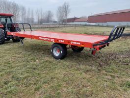Metal-Fach T954 egytengelyes bálaszállító