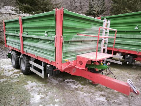 Mezőgazdasági tandem pótkocsi 13 T Mezőgazdasági tandem pótkocsi 13 T