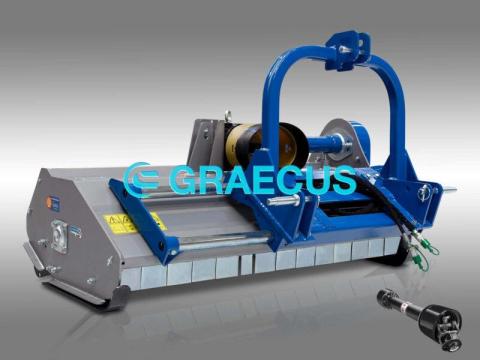 Graecus MKD-H 105 - MKD-H 175 szárzúzó hidraulikus eltolással Graecus MKD-H 105 - MKD-H 175 szárzúzó hidraulikus eltolással