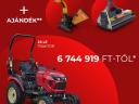 Ajándék szárzúzó + ágaprító / Yanmar Traktor,  26 lóerős,  bukókerettel,  Japán kistraktor / SA426V-R