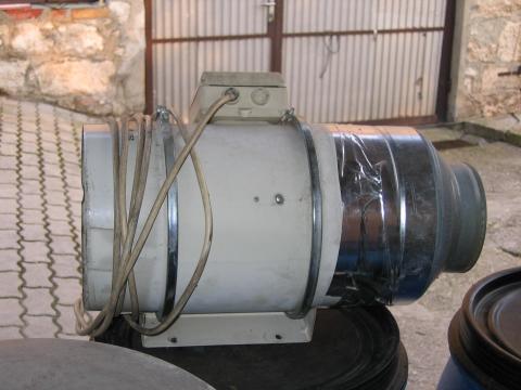 Elszívó Airvent csőventillátor,  légcsatorna Elszívó Airvent csőventillátor,  légcsatorna