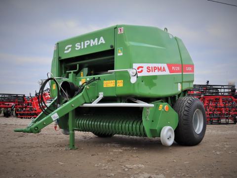 SIPMA PS 1210 Classic típusú körbálázó készletről eladó SIPMA PS 1210 Classic típusú körbálázó készletről eladó