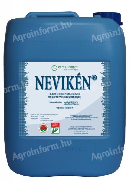 Nevikén® olajos lemosó permetezőszer 20 l bruttó 39 500 Ft