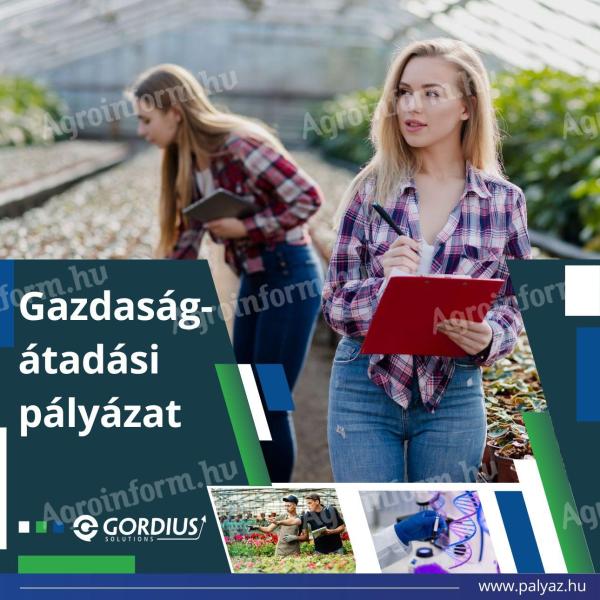 ✍️ Gazdaságátadási támogatás pályázatírási szolgáltatás