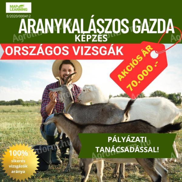 Aranykalászos gazda képzés országosan