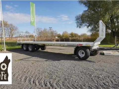 FLIEGL DPW 180 B három tengelyes bálaszállító akciós áron eladó Wolfoodengineering Kft.től FLIEGL DPW 180 B három tengelyes bálaszállító akciós áron eladó Wolfoodengineering Kft.től