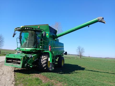 John Deere kombájn John Deere kombájn