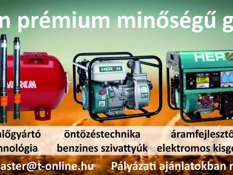 PÁLYÁZZON A HIDRO MASTER Kft gépeivel PÁLYÁZZON A HIDRO MASTER Kft gépeivel