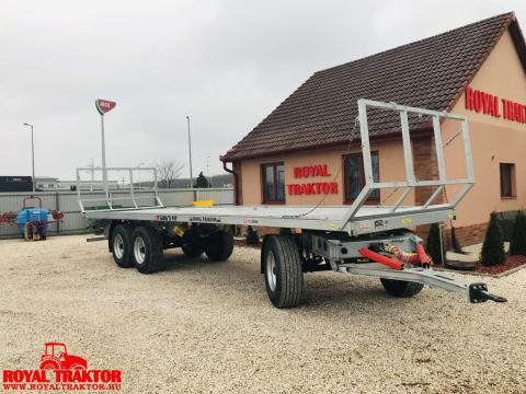 CYNKOMET - BÁLASZÁLLÍTÓ PÓTKOCSIK - 10 -14 T - 5 ÉV GARANCIA