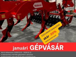 GÉPVÁSÁR -30% I Özduman IBP 5 kés I 55 cm munkamélység