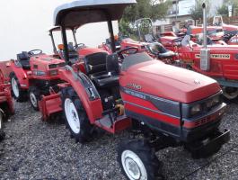 Mitsubishi MT160 japán kistraktor talajmaróval eladó