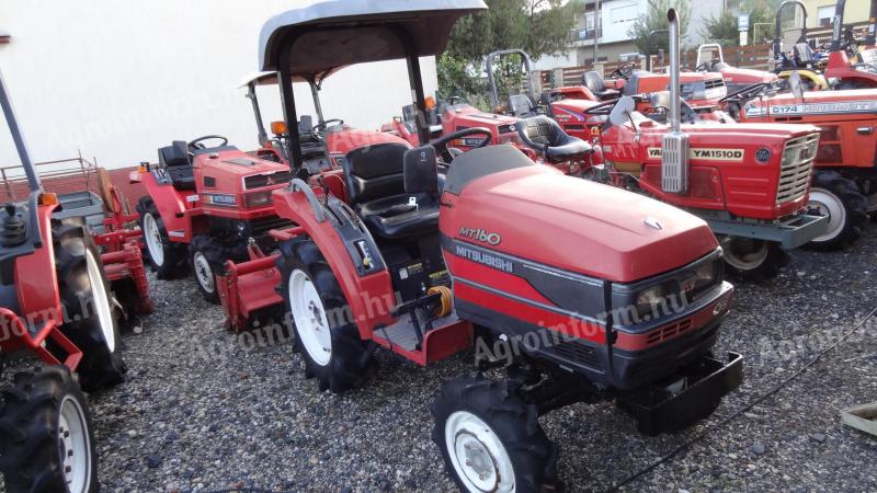 Mitsubishi MT160 japán kistraktor talajmaróval eladó