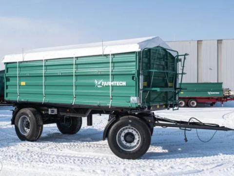 Farmtech ZDK 1500S kéttengelyes demó pótkocsi Farmtech ZDK 1500S kéttengelyes demó pótkocsi
