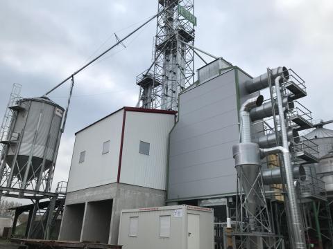 Gabonaszárító,  tisztító- és terménytároló telep - Szentkirály Gabonaszárító,  tisztító- és terménytároló telep - Szentkirály