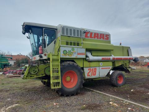 Eladó Claas Mega 218 Dominator kombájn kiváló állapotban