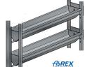 Sajtprés,  pneumatikus,  vízszintes,  2-nyomópontos ABREX-CHPP-2H150