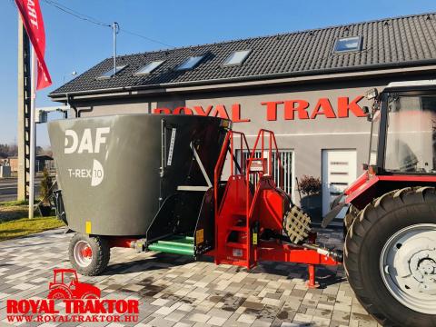 DAF T-REX 10V - Takarmánykeverő és kiosztókocsi DAF T-REX 10V - Takarmánykeverő és kiosztókocsi