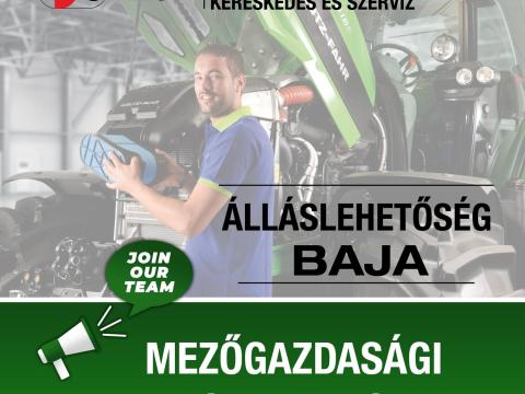 Mezőgazdasági szervizszerelő - Baja