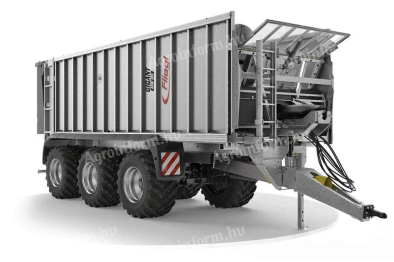 Fliegl ASW 381 letolókocsi - Gyári készletről