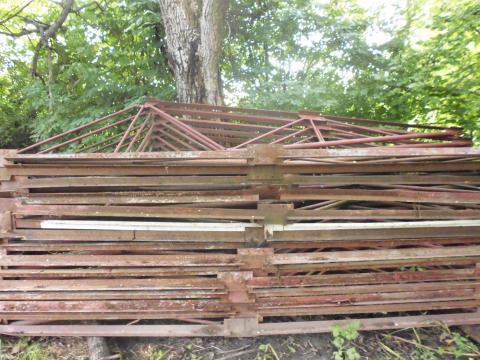 Vasvázas tetőszerkezet 10m-es csarnokváz csarnok vasváz csarnokszerkezet