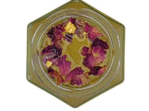 Magyar termelői akácméz rózsával és arannyal (125 g) Magyar termelői akácméz rózsával és arannyal (125 g)