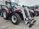 STEYR MULTI 4120 traktor gyári homlokrakodóval