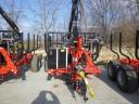 IGJ Agromax ERD 75 HD3063 Erdészeti Pótkocsi Daruval