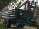 IGJ Agromax ERD 75 HD3063 Erdészeti Pótkocsi Daruval