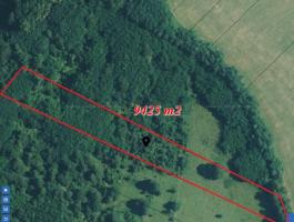 Eladó 0,94 ha zártkert 9425 m²-en Nova közelében, fás terület, rét