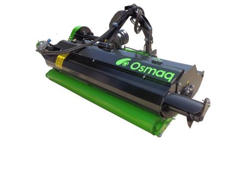 OSMAQ TLL-SL szárzúzó kihordócsigával szőlő- és gyümölcsültetvényekbe OSMAQ TLL-SL szárzúzó kihordócsigával szőlő- és gyümölcsültetvényekbe