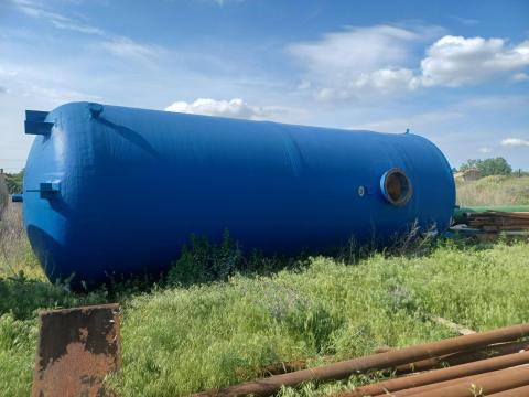 65 m3 es tűzivíz tartály szerelvénnyel,  dokumentációval