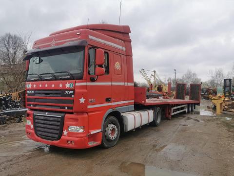 DAF XF 105.410 teherautó+tréler DAF XF 105.410 teherautó+tréler