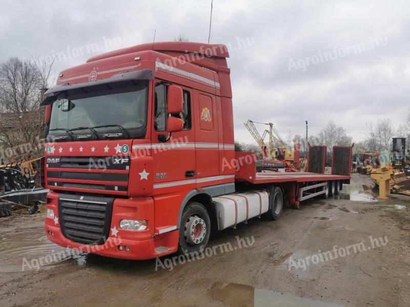 DAF XF 105.410 teherautó+tréler