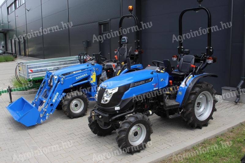 SOLIS 26 új univerzális traktor 6+2 fokozatú sebességváltóval ajándék szárzúzóval