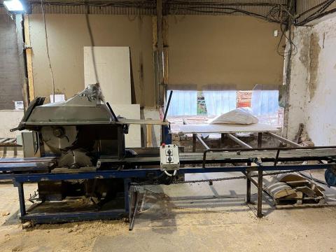 Walter TD-500 rönkbontó/prizmázó körfűrész Walter TD-500 rönkbontó/prizmázó körfűrész