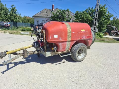 Axial permetező 1500 l Sopron-Tokaj környékén