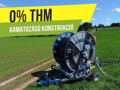 Öntöződob forgózsámolyos (választható csővel) / Casella Hy-Turb M - 0 % THM Öntöződob forgózsámolyos (választható csővel) / Casella Hy-Turb M - 0 % THM