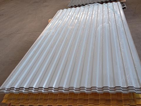 Trapézlemez 0,55 mm vastagságban készlet erejéig! Trapézlemez 0,55 mm vastagságban készlet erejéig!