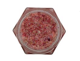 Magyar termelői akácméz liofilizált eperrel (125 g)